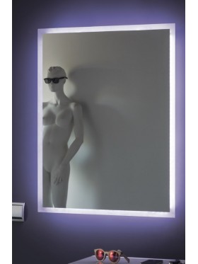 Espejo de baño retroiluminado Sunlight rectangular